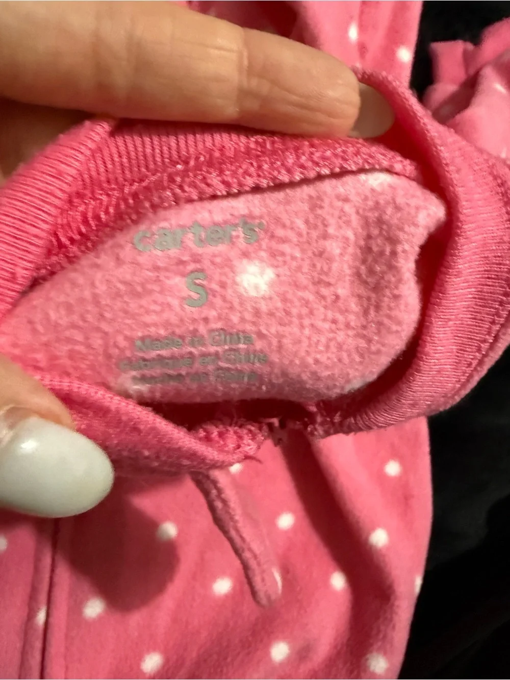 Carter's Pink Polka Dot Butterfly Sleep Sack